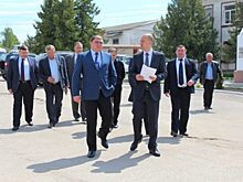 Губернатор Потомский побывал на сахарном заводе в Залегощи