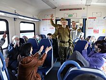 Завтра в электричках Красноярской железной дороги споют «Фронтовые ласточки»