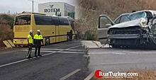 В результате ДТП в Турции пострадали 46 пассажиров