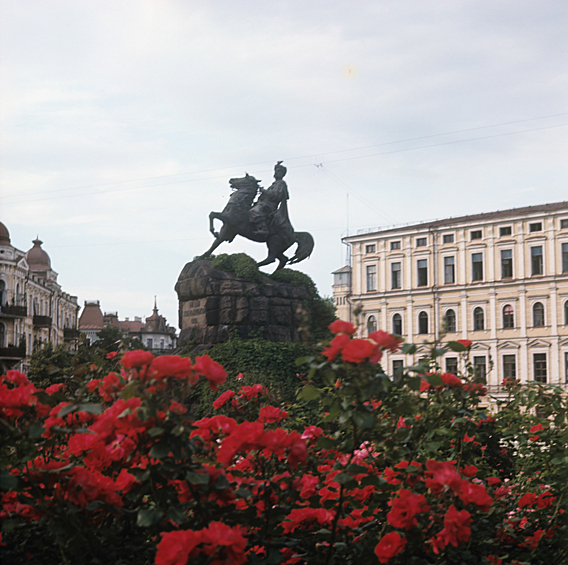 Памятник Богдану Хмельницкому в Киеве, 1969 год