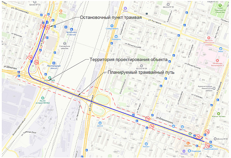 По мосту в Челябинске хотят пустить трамвайную ветку за 2,7 млрд