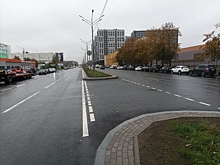 В Купчино завершен комплексный ремонт улицы Салова