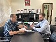 Начальник ЛИУ-37 ГУФСИН России по Красноярскому краю Константин Вернер встретился с главой города Сосновоборска Алексеем Кудрявцевым