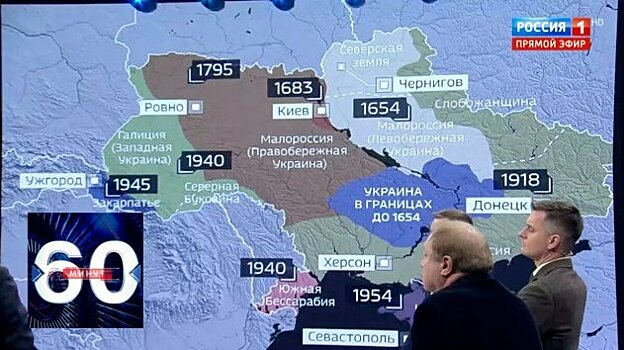 В Киеве переполох из-за слов Путина о присвоенных Украиной территориях России