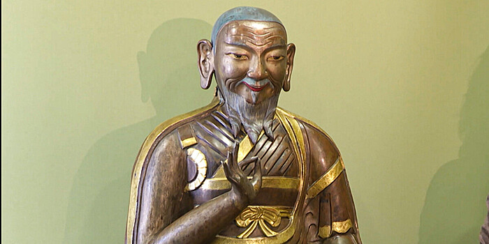В Музее истории религии в Петербурге десятки лет хранился прототип буддийской скульптуры