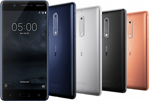 На российский рынок вышел бюджетный Nokia 5