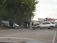 Водителя увезли на медэкспертизу после лобовой аварии недалеко Колыванского кольца