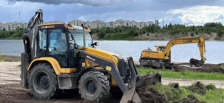 В Овсище планируют сделать пляж
