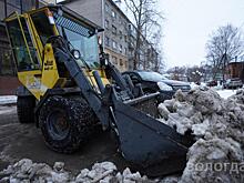 Почти 3000 кубометров снега вывезли сегодня из Вологды