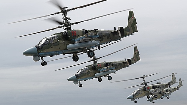 Минобороны РФ получило все заказанные на 2020 год вертолеты Ка-52