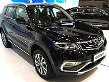 Известна дата начала российских продаж кроссовера Geely Atlas