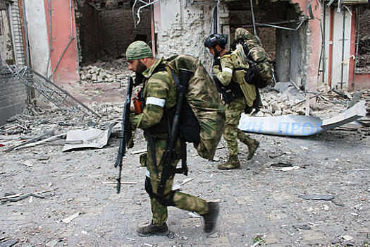 МО: спецназ "Ахмат" ведет активные боевые действия в центральной части Марьинки