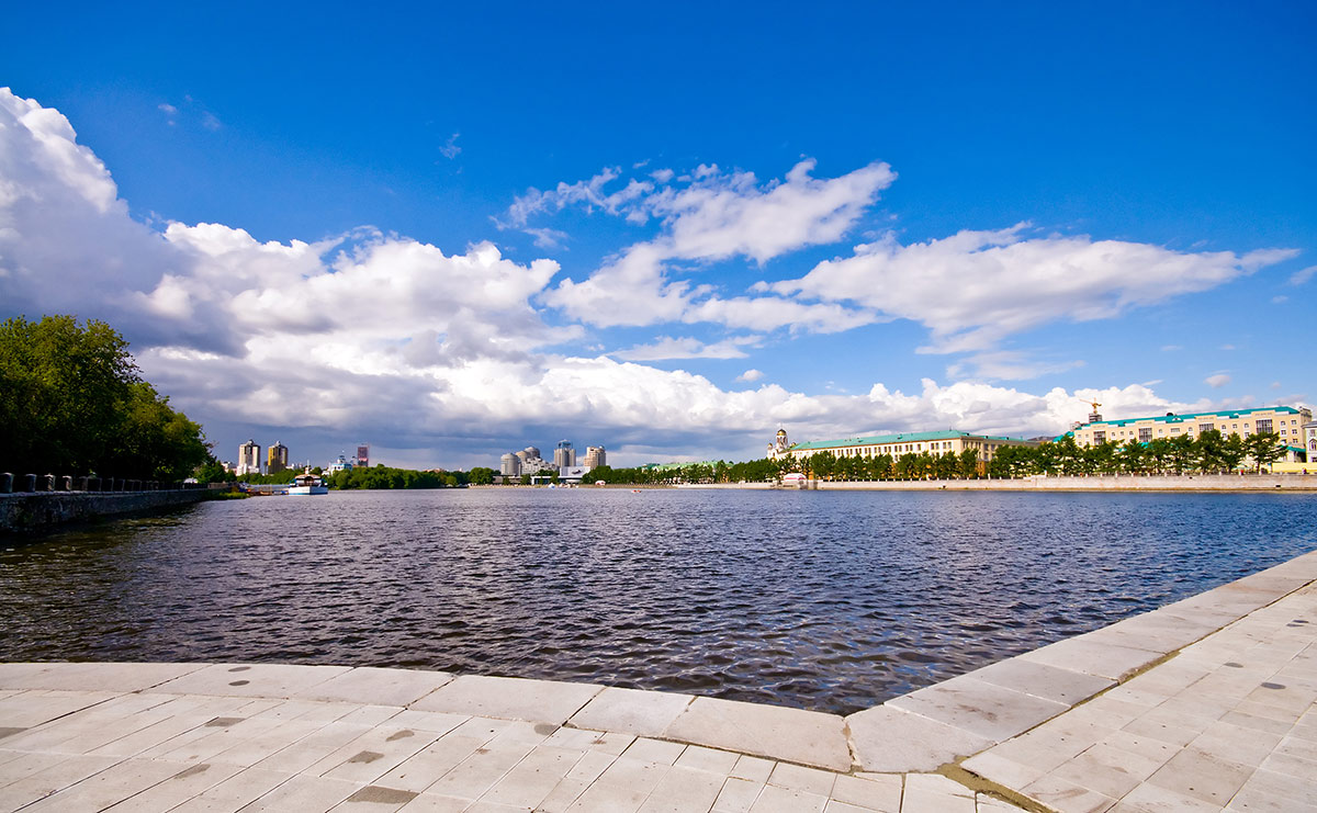 Городской пруд, Екатеринбург, Россия, Европа