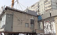 В Казани полицейские снесли ларьки и шиномонтажки, принадлежащие преступной группировке