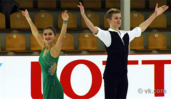 Тютюнина и Шустицкий завоевали серебро на этапе юниорского Гран-при в Загребе