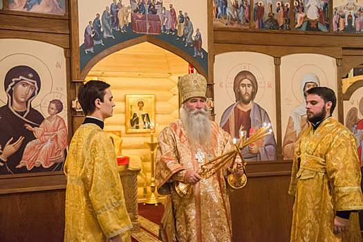В храме Святой равноапостольной Нины состоялось торжественное богослужение
