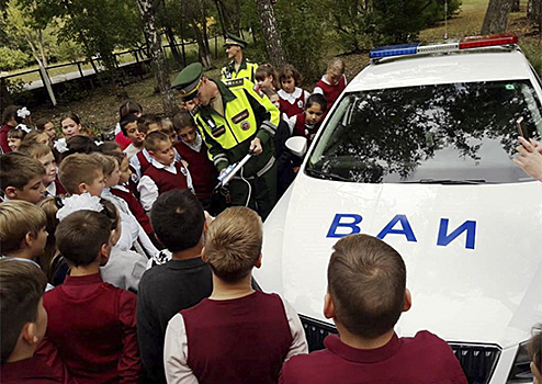 Военная автоинспекция в Самарской области провела акцию «Внимание! Дети!»