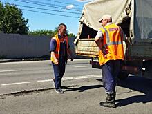 В Курске начался ремонт дороги на улице Аэродромной