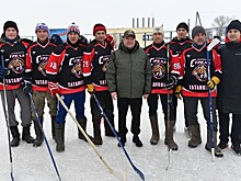 Максим Егоров открыл первый областной фестиваль по хоккею в валенках