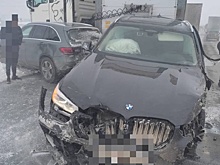В Башкирии на трассе столкнулись восемь автомобилей