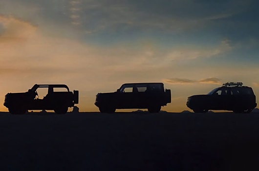 Видео: Ford показал все три версии нового Bronco