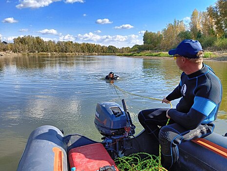 На реке Урал в Илекском районе ищут пропавшего мужчину