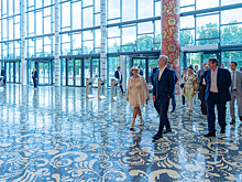 Собянин открыл Дворец гимнастики в «Лужниках»