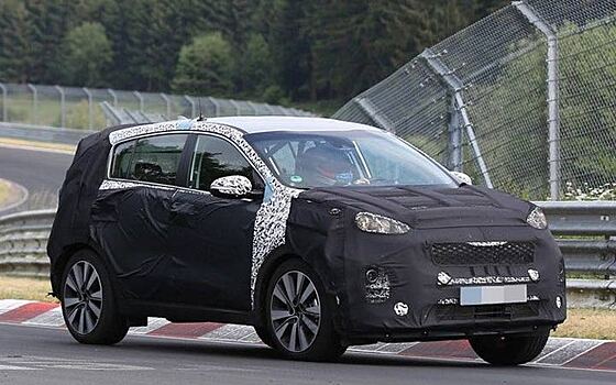 Обновленный Kia Sportage замечен во время тестов