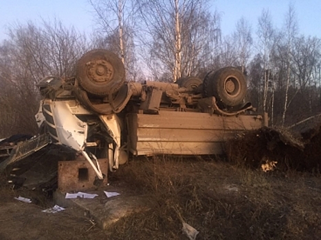 Чудовищная авария в Костроме унесла жизнь водителя большегруза