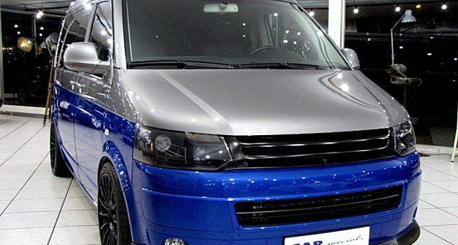 Кэмпер VW с движком от Porsche 997 Turbo продают