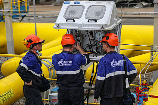 Доходы "Газпрома" от экспорта газа резко возросли