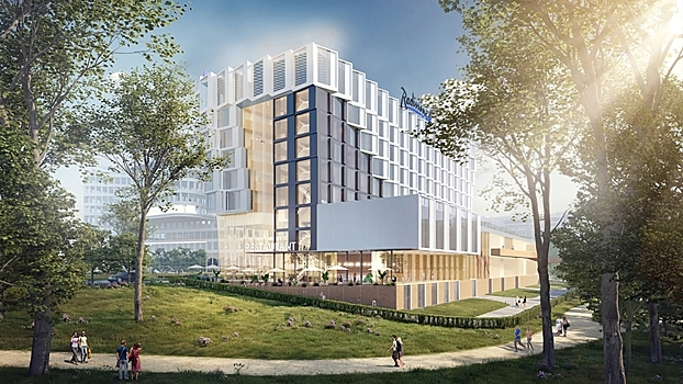 На Ленинском проспекте построят отель Radisson Blu с современной архитектурой