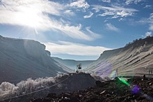 На Медовых водопадах открыли самый длинный в России зиплайн