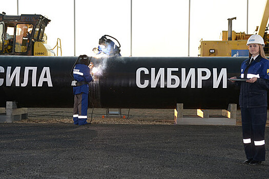 "Газпром" установил новый рекорд суточных поставок газа в Китай по "Силе Сибири"