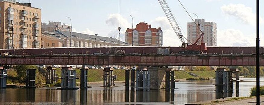 Сроки реконструкции Красного моста в Орле перенесли уже на год