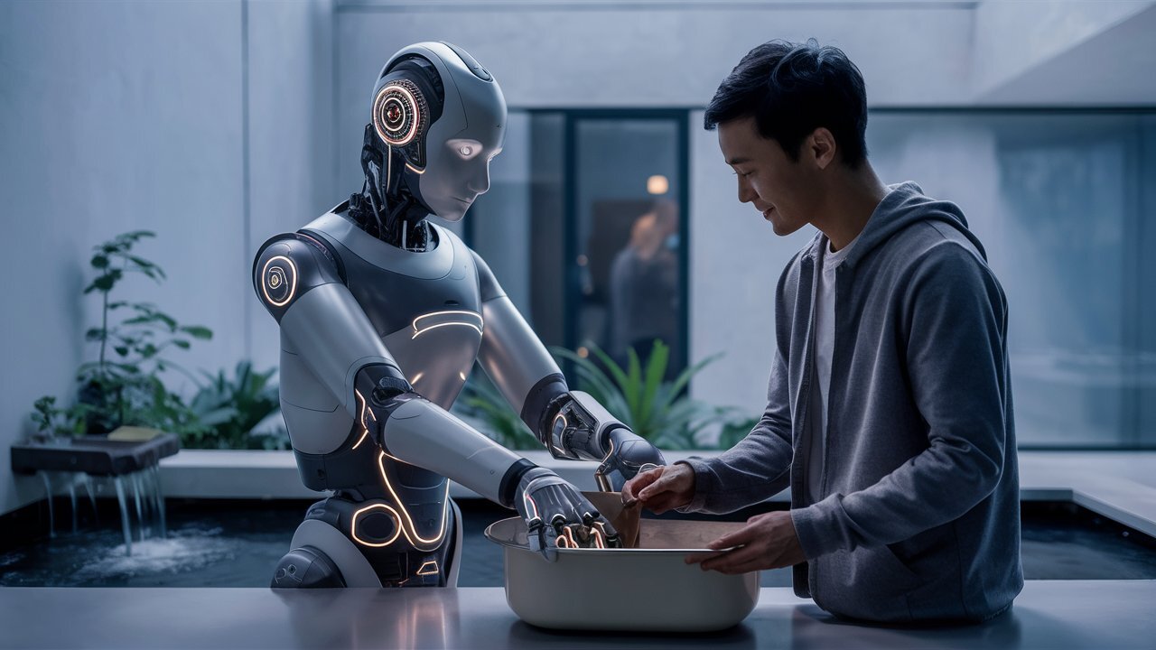 В Японии создали робота-помощника для повседневной жизни