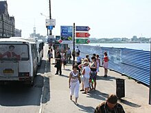 В Нижнем Новгороде начали благоустравивать Нижневолжскую набережную
