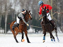 В «Московском Поло Клубе» впервые прошёл чемпионат России по поло на снегу