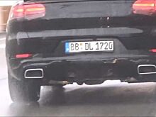 Новый Porsche Cayenne Coupe попался журналистам