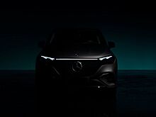 В Сети появилось последнее официальное превью нового кроссовера Mercedes EQE перед мировым дебютом