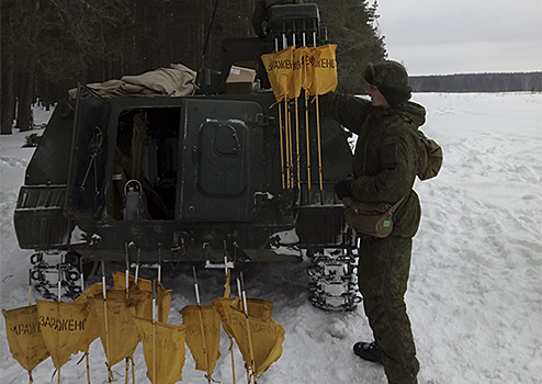 «Безопасную среду» обеспечили химики Воздушно-десантных войск из г. Иваново в рамках подготовки к Армейским международным играм-2019 года