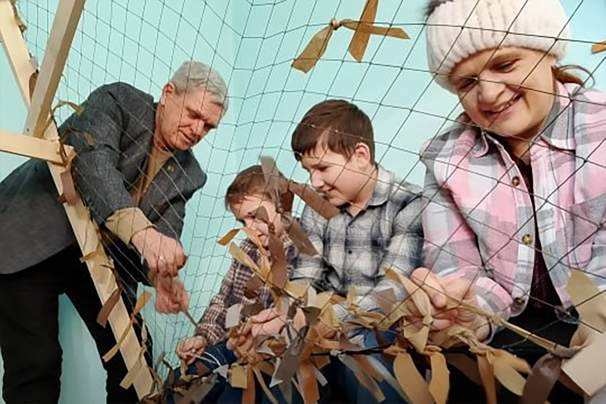 Еще один пункт плетения маскировочных сетей появился в ЕАО