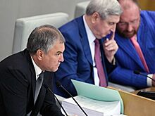 Володин посетовал на полупустой зал при обсуждении отчета о бюджете