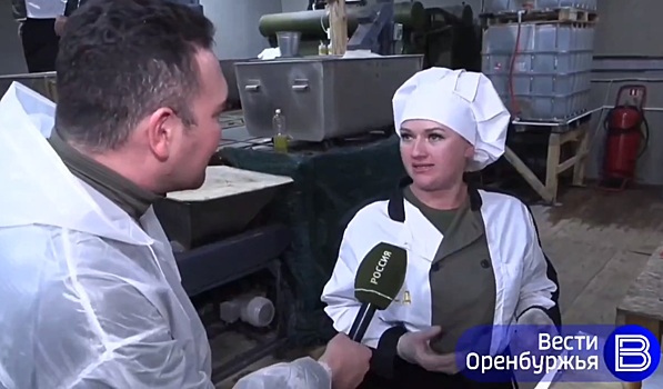 Оренбурженка работает на подземном хлебозаводе в зоне СВО