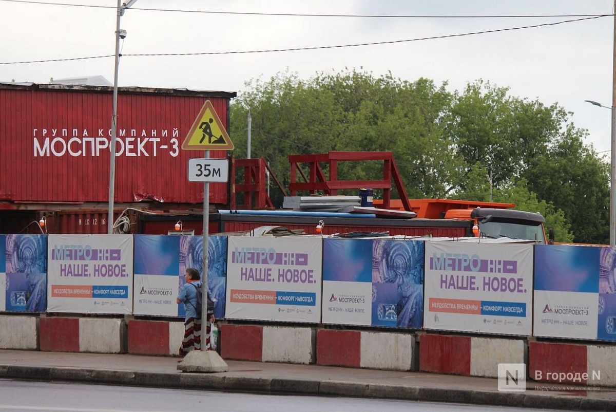 Опубликованы свежие фото со стройплощадок метро в Нижнем Новгороде