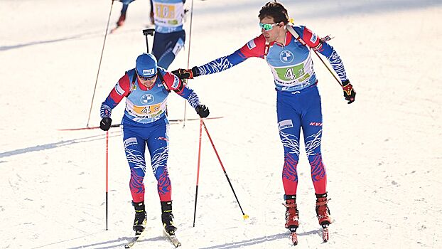 Россия в предпоследний день ЧМ по биатлону все же выиграла 1-ю медаль. Латыпов почти чудом добрался до финиша
