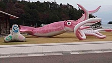 СМИ: город в Японии потратил выплаты на COVID-19 на гигантского пластикового кальмара