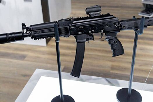 "Калашников" впервые представил пистолет-пулемет ППК-20