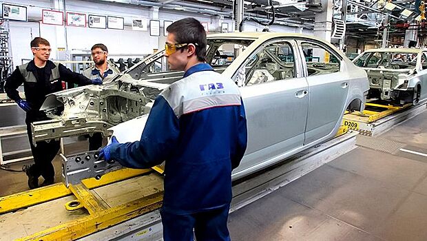 Российские Skoda Octavia начали экспортировать в Европу