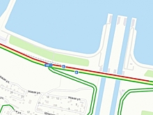 На мосту через Волжскую ГЭС по дороге в Волгоград образовалась пробка